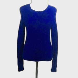 American Eagle Size XS Blue Crew Neck Sweater